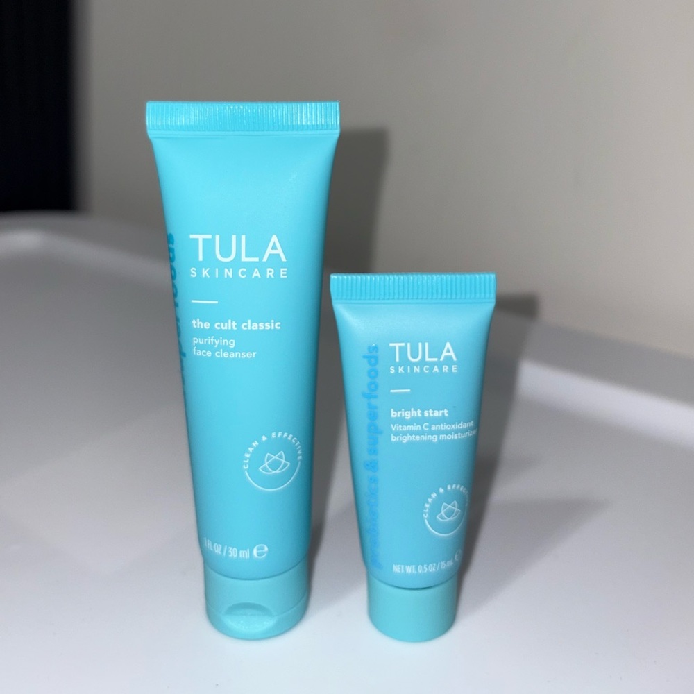 Tula Purifying Face Cleanser & Brightening Moisturizer